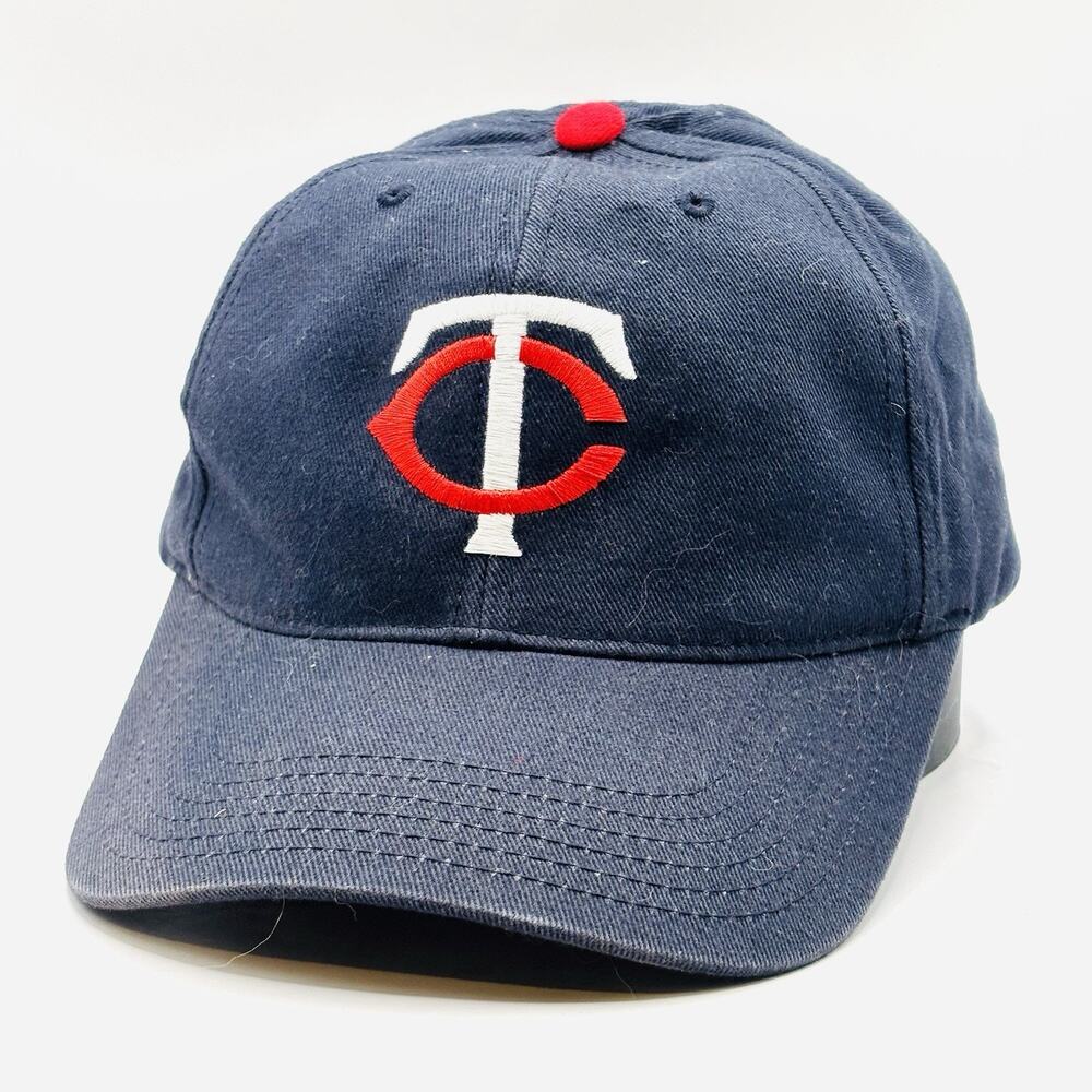 Minnesota Twins hat Strapback genuine merchandise adjustable OSFA cap H13